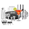30-delige cocktailmixerset 750 ml van roestvrij staal met Productafbeelding-voorbeeld 4