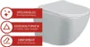 Wand-WC Set Aliki Tiefspüler ohne Spülrand kurz weiß Produktbild-Vorschau 8