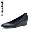 Tamaris Damen Pumps Leder Keilabsatz TOUCHit Fußbett Produktbild-Vorschau 12