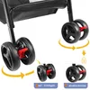 Hundewagen klappbar Haustierwagen für Hunde Katzen Produktbild-Vorschau 6
