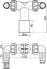 Alcadrain P155Z Doppelanschluss komplett DN40 / DN32  17 Anteprima dell’immagine prodotto 8