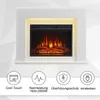 Elektrický krb BALDERIA Finn Design - Stojací krb - Biely Náhľad obrázku produktu 7