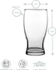 LAV Belek Classic půllitrové sklenice na pivo - 580 ml - Náhled obrázku produktu 3