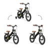 DERYAN Turbo 3 v 1 Detský Bicykel 14 Palcov - Odrážadlo s Náhľad obrázku produktu 4