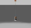 Lampa wisząca z betonu architektonicznego QUBIC szara Podgląd zdjęcia produktu 14