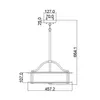 Elstead Emory Hängeleuchte E27 3-fach 26cm Bronze Produktbild-Vorschau 9