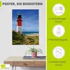 ARTland Poster Leuchtturm am Deich Größe: 45x60 cm Produktbild-Vorschau 2