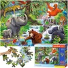 CASTORLAND Puzzle Jungle Animals MAXI 40 elementów Podgląd zdjęcia produktu 3