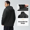 BUBW – Herren Softshell Jacke mit abnehmbarer Kapuze – Produktbild-Vorschau 3