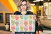 MuchoWow® Laptop Aufkleber Sticker Cover Muster - Eule - Produktbild-Vorschau 5