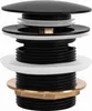 Rea Badewannenstöpsel Klik-Klak Black 6cm Produktbild-Vorschau 1