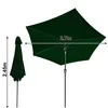Yakimz Sonnenschirm Ø2.7m Gartenschirm 360° drehbar Produktbild-Vorschau 2