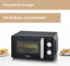 SEVERIN Mikrowelle MW 7781 mit Grillfunktion schwarz/silber Produktbild-Vorschau 10