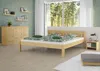 Ehebett Doppelbett 180x200 Massivholzbett Kiefer natur Produktbild-Vorschau 2