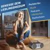 KLIM Boombox B4 Radio mit CD Player + AM/FM Radio, MP3, Produktbild-Vorschau 7