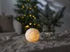 Schneeball-Kerze Snowball Echtwachs Batterie Timer warmweiß Produktbild-Vorschau 7