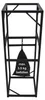 Ethanol-Feuersäule Braun Poly-Rattan, 120 cm hoch, 33x33 Produktbild-Vorschau 6