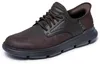 Skechers Slip-ins-Sneaker aus Garza-Leder, Braun 44 EU Produktbild-Vorschau 7