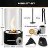 ANDEKO Bioethanol Tischkamin – Tischfeuer Indoor & Outdoor Produktbild-Vorschau 5
