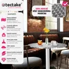 Hliníkový bistro stolek Ø60 cm skládací s nastavitelnou Náhled obrázku produktu 4