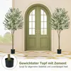 COSTWAY Olivier artificiel, plante artificielle 180 cm, Voir les images du produit 8