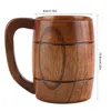 Boccale da birra in legno naturale, retrò, grande capacità, Anteprima dell’immagine prodotto 11