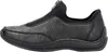 Rieker Damen Echtleder Slipper schwarz, Damen:39 EU Produktbild-Vorschau 3