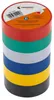Izolační páska PVC sada 6 ks barevná 6 m 17 mm pro izolaci Náhled obrázku produktu 6