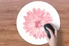 MuchoWow® Mauspad Mousepad Blumen - Rosa - Kamille 50x50 cm Produktbild-Vorschau 3