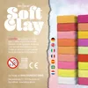 Belissia Kids Soft Clay Spiel Ton | 36 Farben á 10g | inkl. Produktbild-Vorschau 8