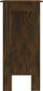 vidaXL Barový stôl s policou Smoked Oak 102x50x103,5 cm Náhľad obrázku produktu 4