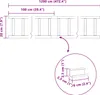 Dachschneeschild Anthrazit 1200 x 2,5 x 20 cm Stahl Produktbild-Vorschau 10