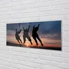 Glasbilder 125x50 Wandkunst Menschen Wolken Westen Produktbild-Vorschau 2