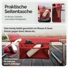 CASARIA® Sonnenliege Klappbar Wetterfest Gartenliege Mit Produktbild-Vorschau 5