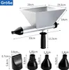 Mörtelpresse Mörtelspritze mit 4 Düsen, Betonspritze & Produktbild-Vorschau 2
