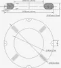 Lalizas Lifebuoy Ring SOLAS/MED with Retroreflect Tape Produktbild-Vorschau 2
