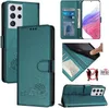 Leder Hülle für Samsung Galaxy S21 Ultra 5G Süße Katze Flip Produktbild-Vorschau 1