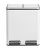 SONGMICS Cestino per rifiuti da cucina, 2 x 15 L, sistema Anteprima dell’immagine prodotto 5