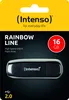 Intenso USB Drive 16 GB Rainbow Line, Black, 16 GB, Schwarz Produktbild-Vorschau 4