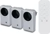 Set di interruttori radiocomandati 3+1 Micro argento (1 pz) Anteprima dell’immagine prodotto 1