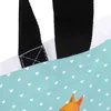 Mr. & Mrs. Panda Tote Bag Fuchs Gitarre - Türkis Pastell - Produktbild-Vorschau 4