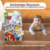 Treppenkorb mit Ledergriffen,Aufbewahrungskorb für Produktbild-Vorschau 6