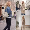Sac à dos pour femmes, petit, avec protection RFID, 3-en-1 Voir les images du produit 2
