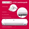 Olympia A 210 DIN A4 laminatore bianco/grigio Anteprima dell’immagine prodotto 11