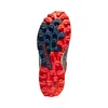 Sohle des Tempesta Woman Gtx Trailrunning-Schuhs von La Sportiva; mit griffigem Profil in Blau und Orange. Produktbild-Vorschau