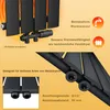 SONNI Radiateur vertical petit radiateur plat anthracite Voir les images du produit 5