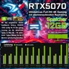 A man wearing a VR headset is shown with graphics and text promoting a gaming PC. Produktbild-Vorschau