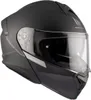 A black flip-up motorcycle helmet shown from a three-quarter angle. Náhľad obrázku produktu