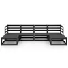 vidaXL 6 tlg. Garten Lounge Set Massivholz Kiefer - Produktbild-Vorschau 4