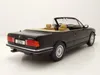 BMW 3er Cabrio E30 1985 schwarz metallic Modellauto 1:18 Produktbild-Vorschau 2